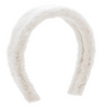 wee ones: Solid Faux Fur Headband