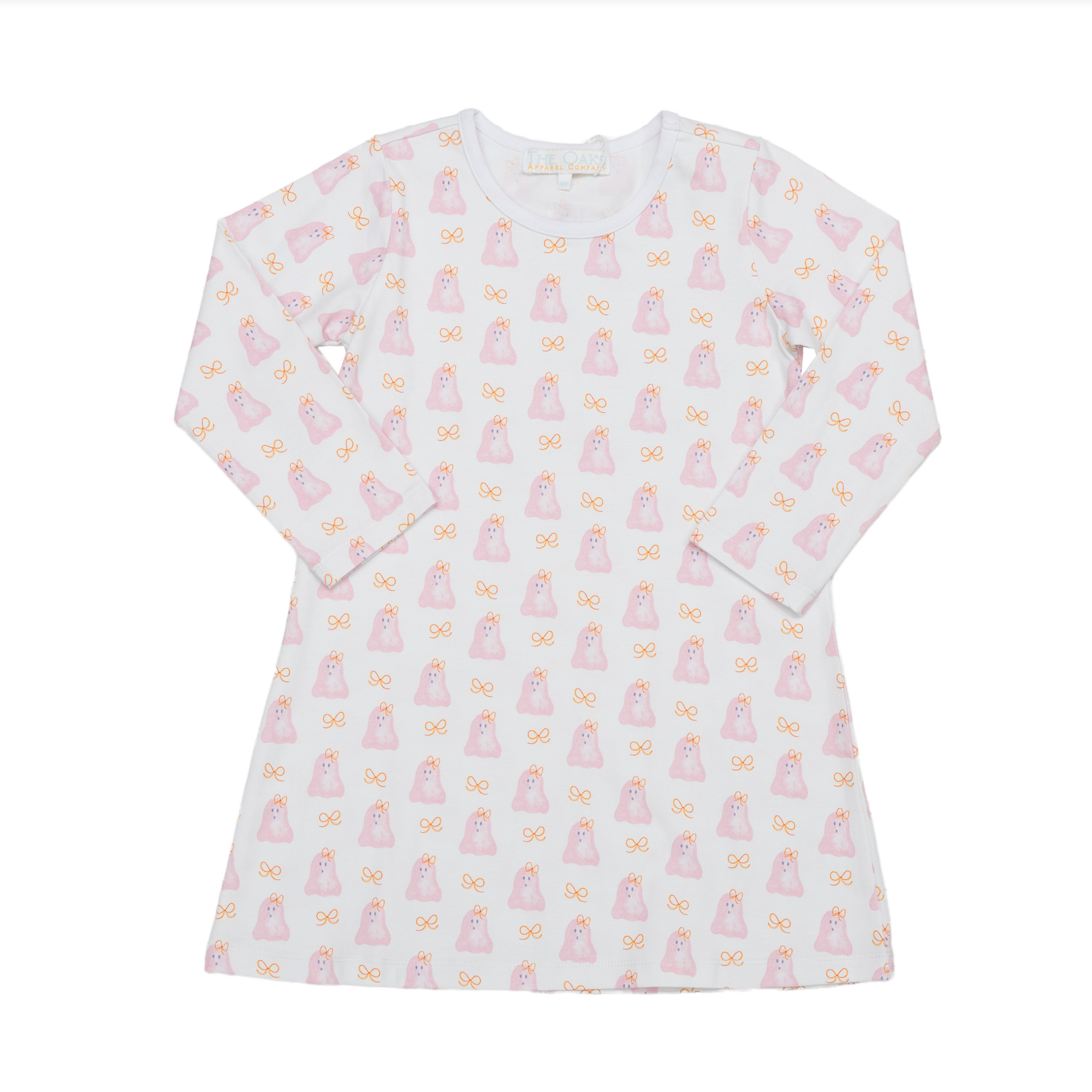 The Oaks: Mary Chase LS Dress - Ghostly Pink