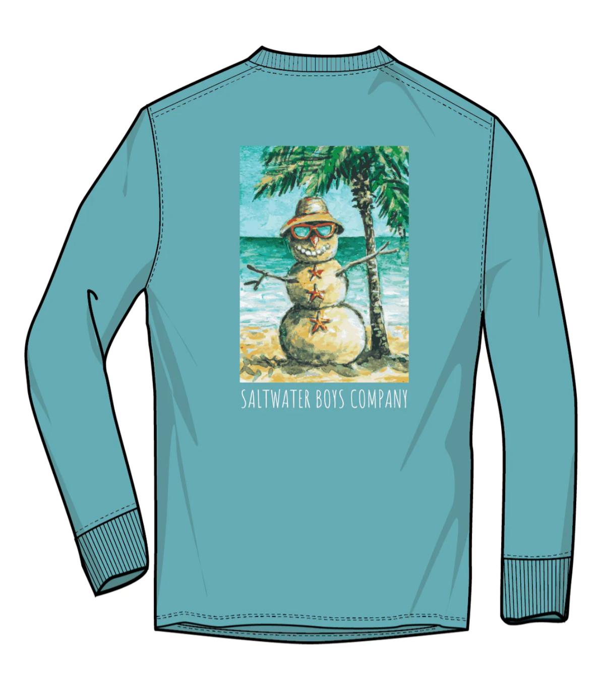 Saltwater Boys Company: Mr. Sandman LS Graphic Tee