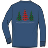 Saltwater Boys Company: Plaid Trees LS Graphic Tee