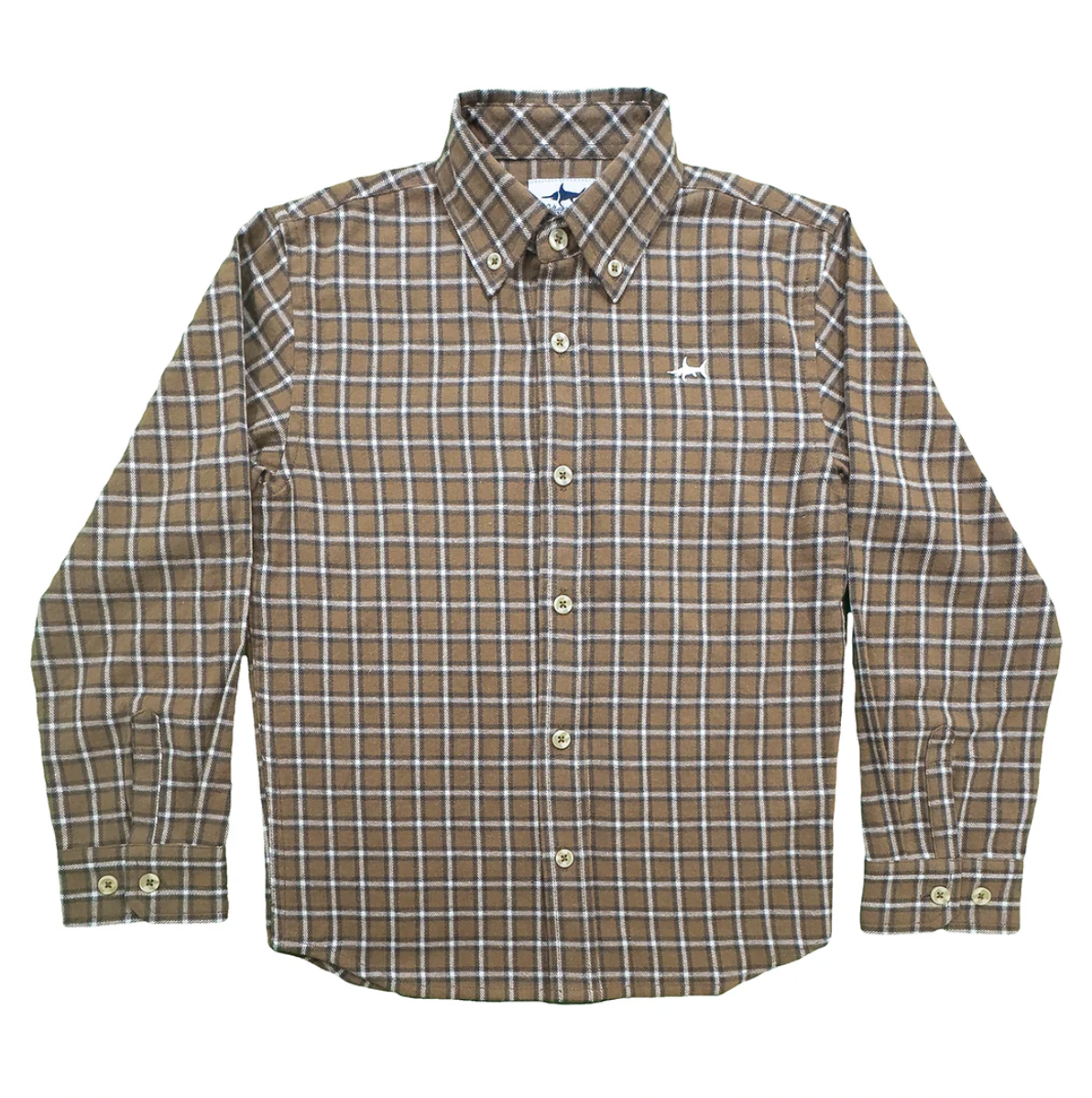 Saltwater Boys Company: Folly Island Flannel - Sand