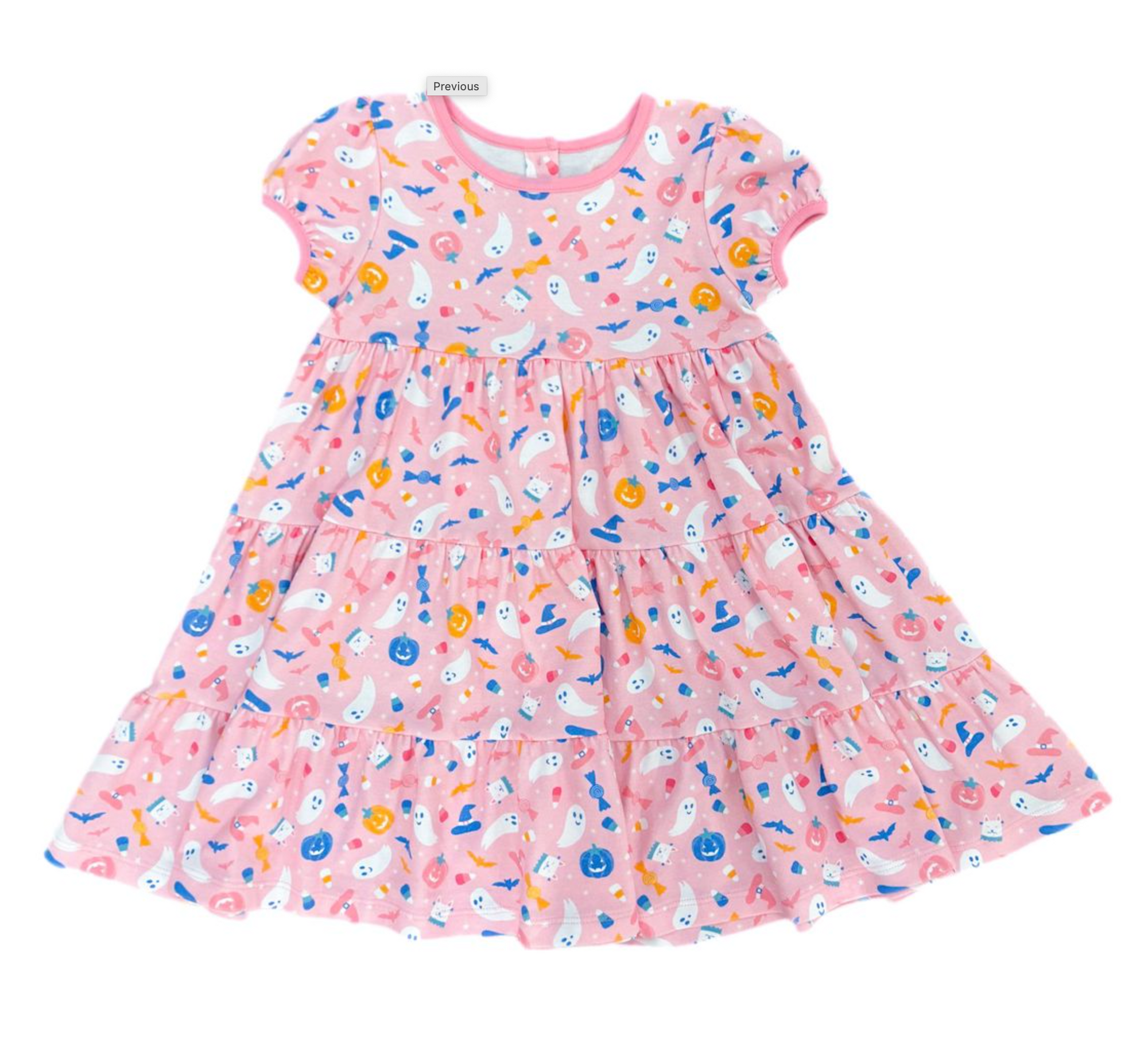 James & Lottie: Tally Twirl Dress - No Tricks, Just Treats