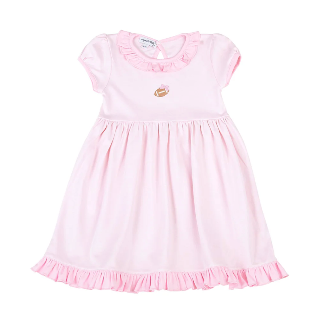 Magnolia Baby: Darling Football Toddler Dress