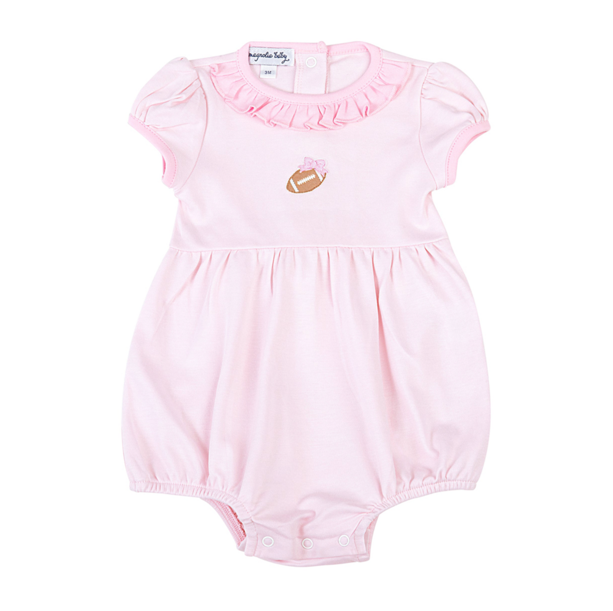 Magnolia Baby: Darling Football Girl Bubble