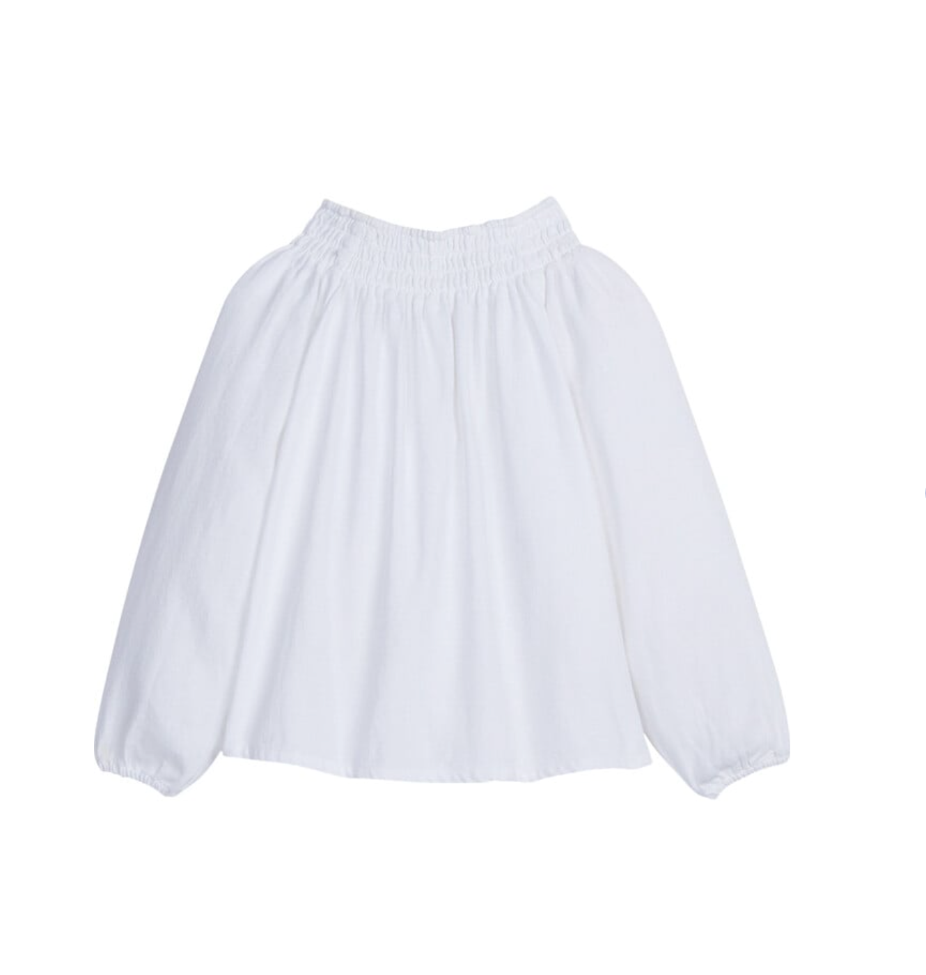 Little English: Clara Blouse - White