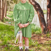 Little English: McCall Dress - Watercress Corduroy