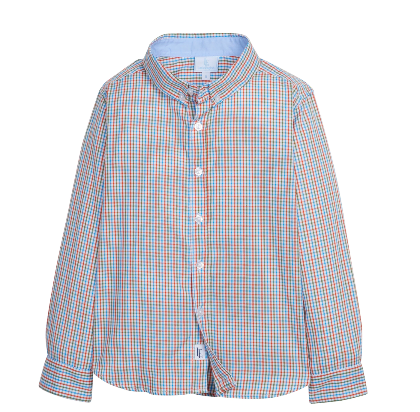 Little English: Button Down Shirt - Teton Plaid