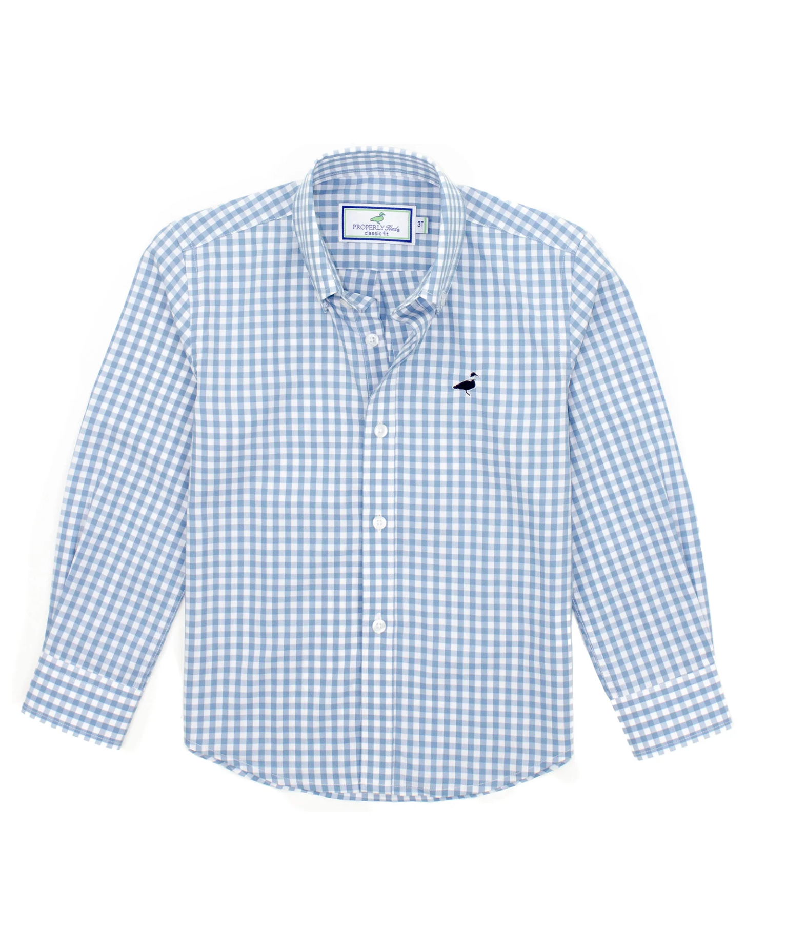 Properly Tied: Seasonal Sportshirt - Cornflower