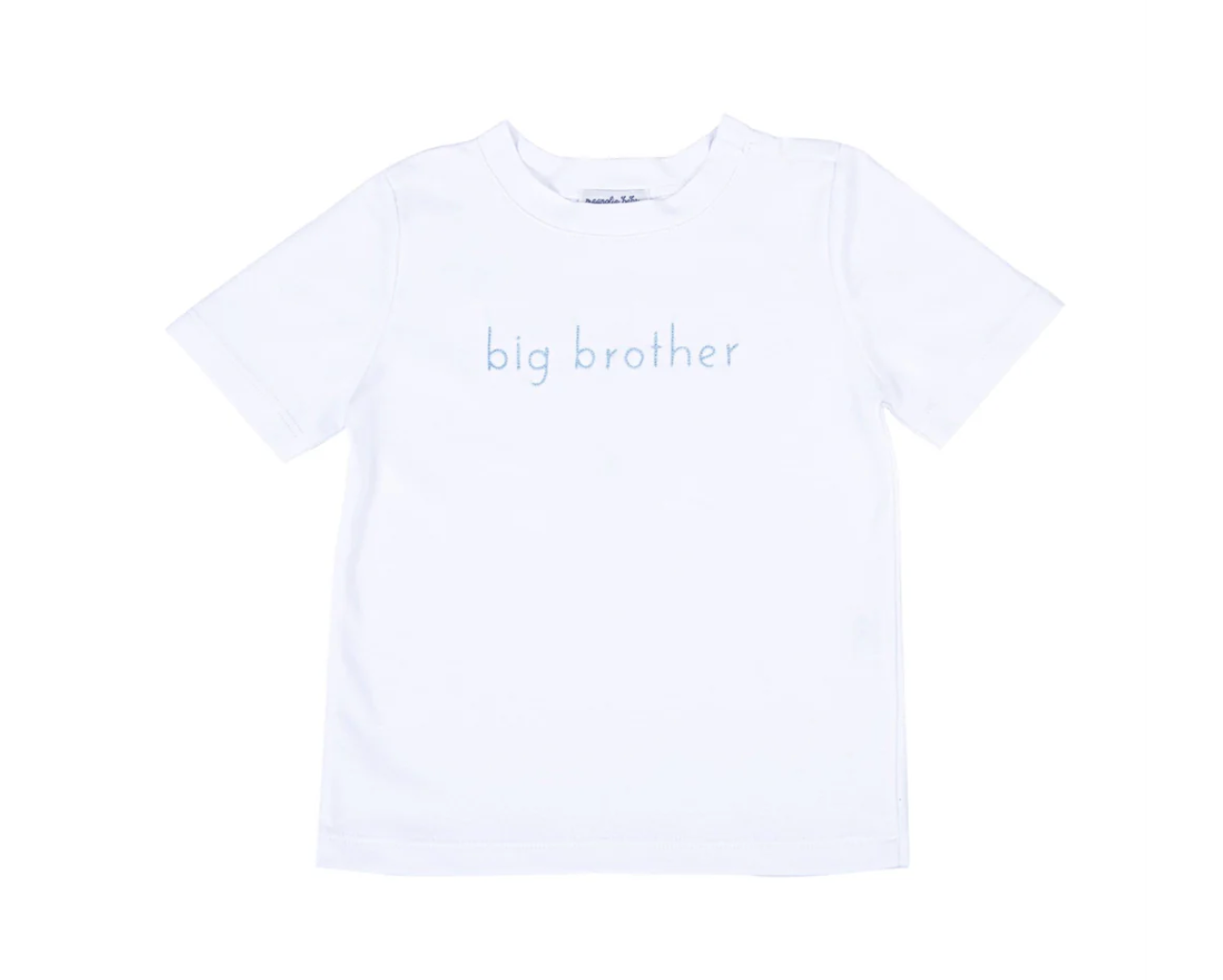 Magnolia Baby: Big Brother Embroidered T-Shirt