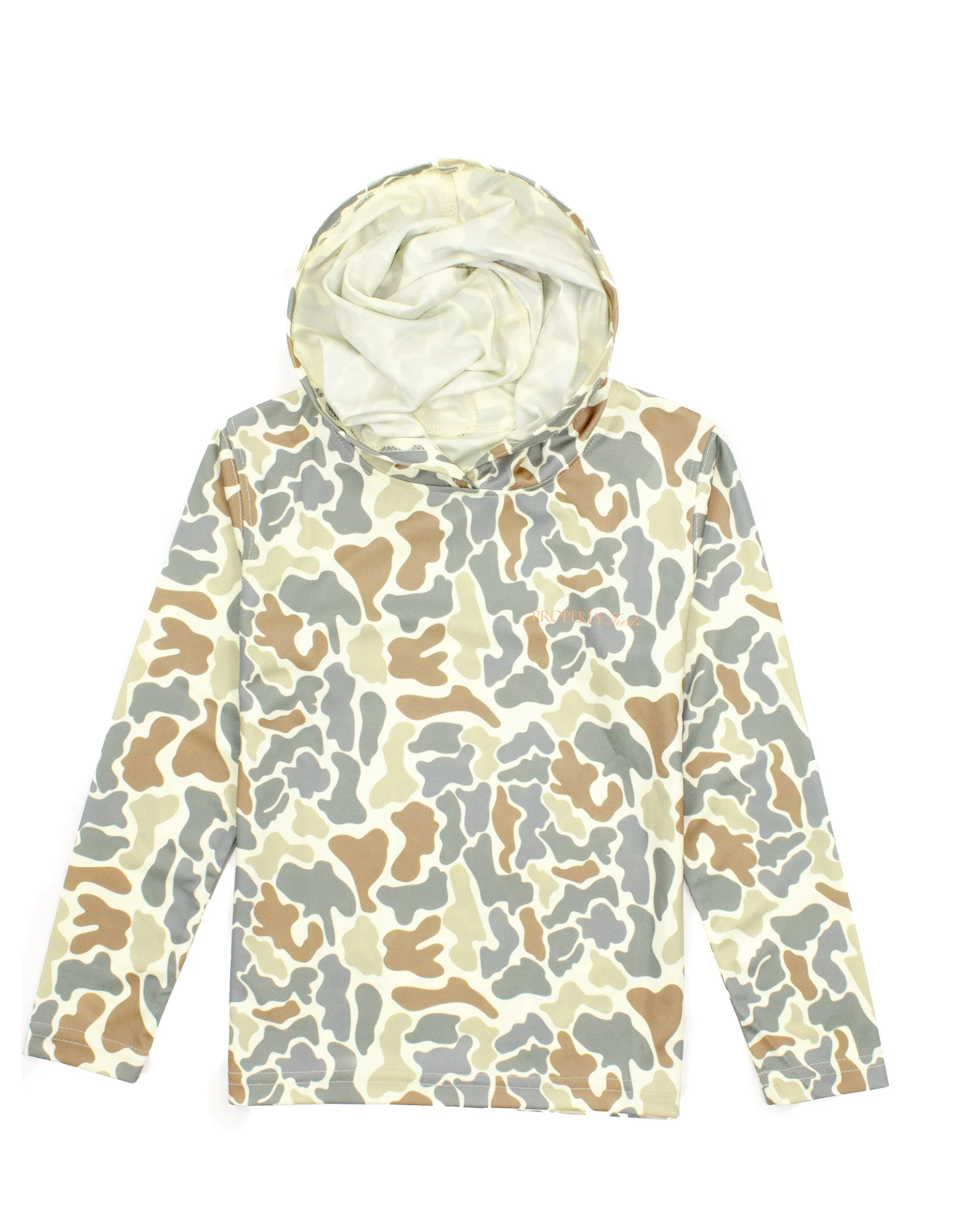 Properly Tied: Boys Sportsman Performance Hoodie - Field Camo