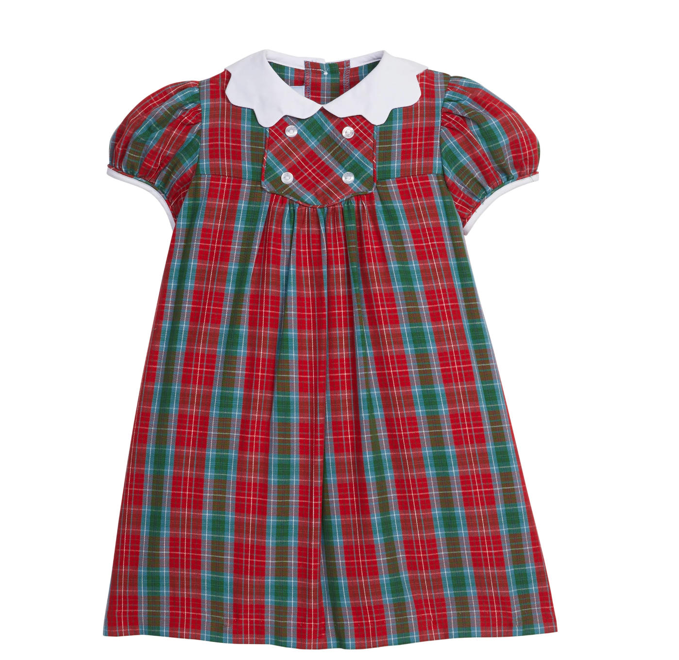 Little English: Fallon Dress - Highlands Tartan