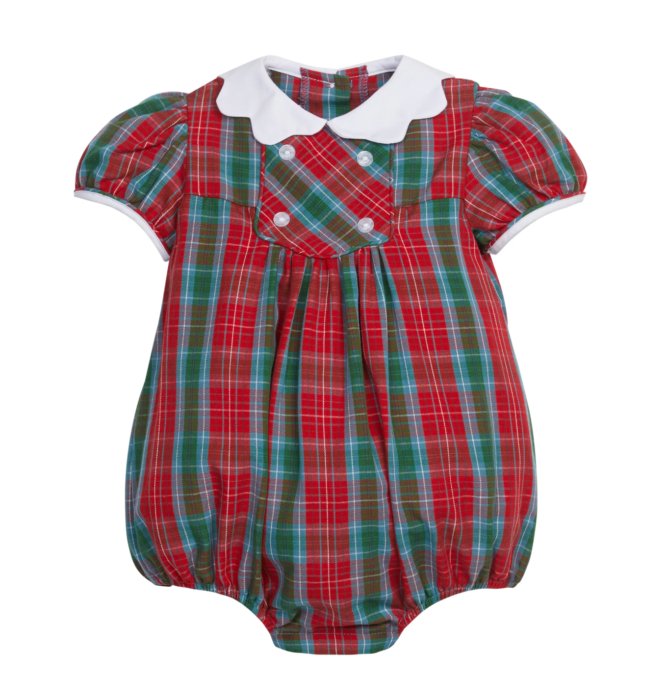 Little English: Fallon Bubble - Highlands Tartan