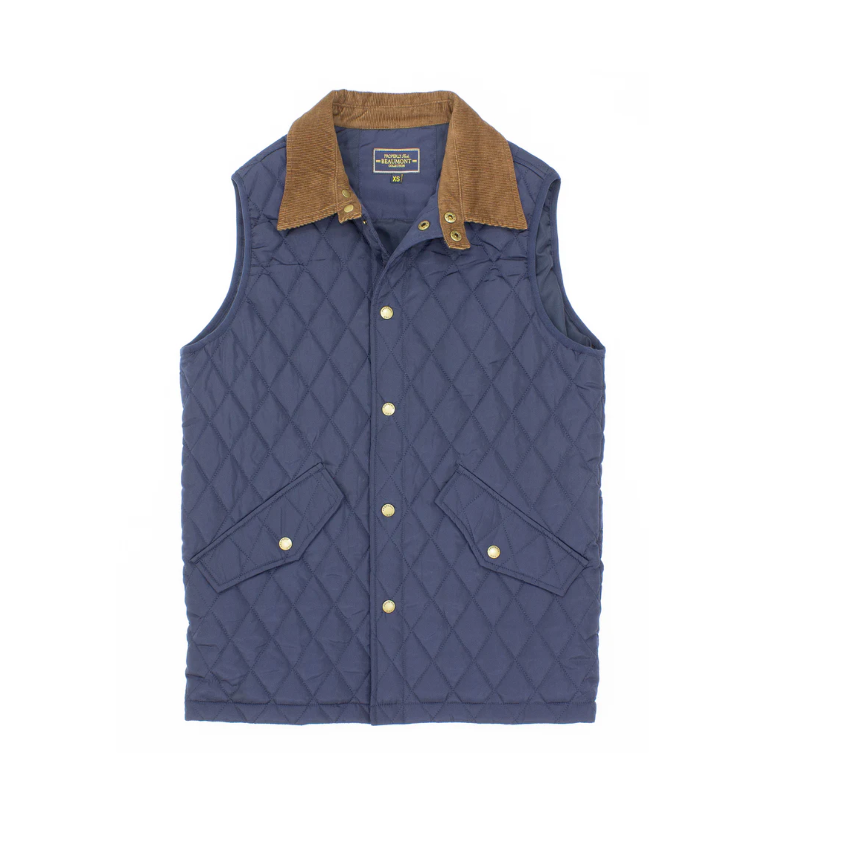 Properly Tied: Boys Beaumont Vest - Navy