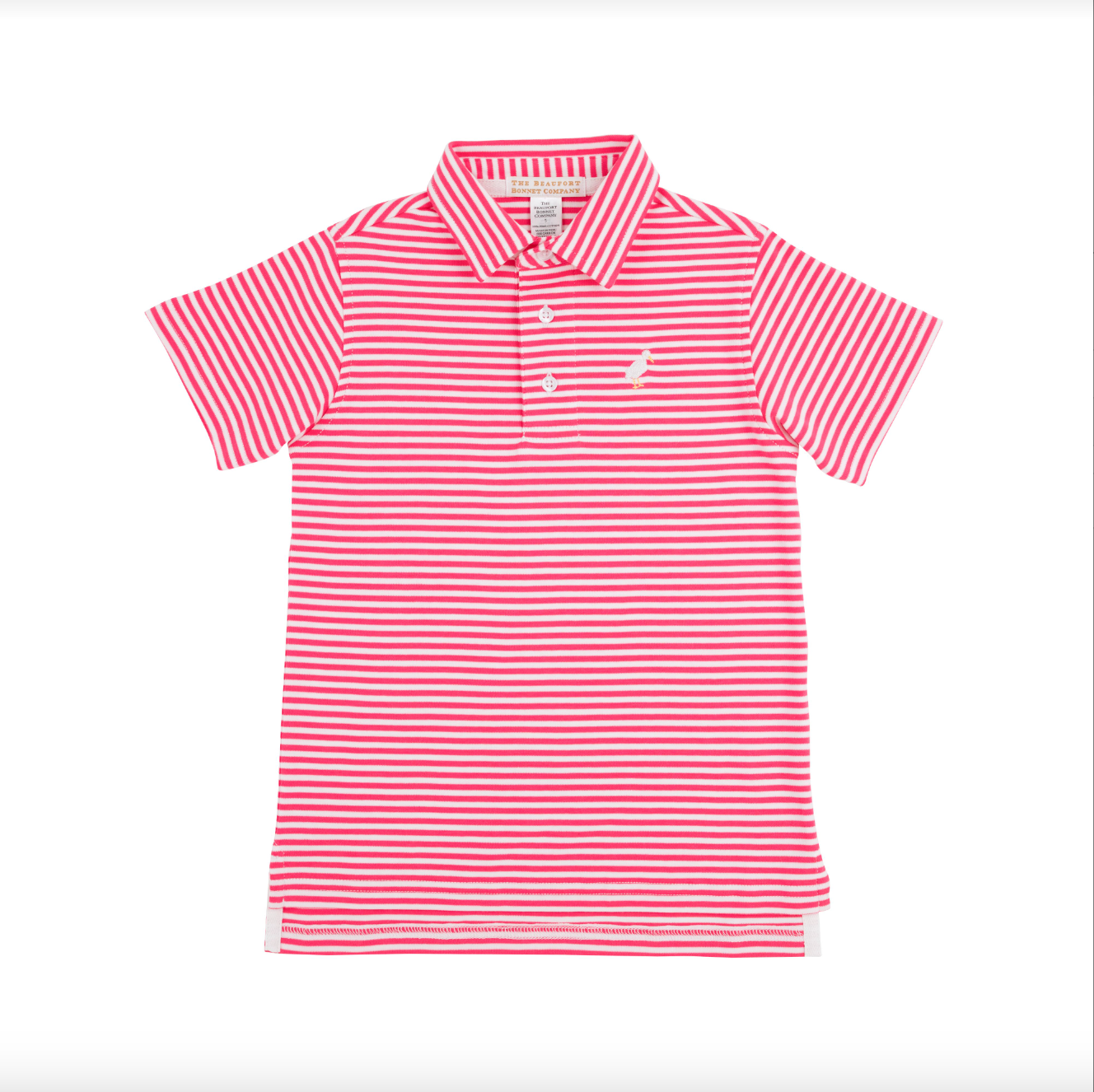 TBBC: Prim And Proper Polo - Palm Springs Punch Stripe