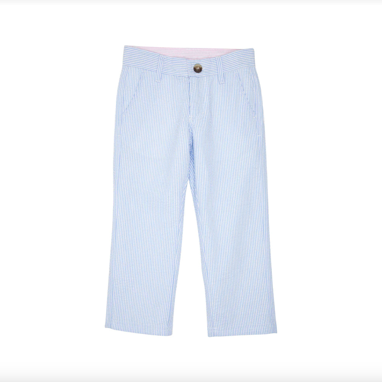 TBBC: Prep School Pant - Breakers Blue Seersucker