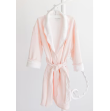 Terry Tots: Bathrobe – Pink Bows