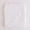 Terry Tots: Hooded Towel – Pink Dots