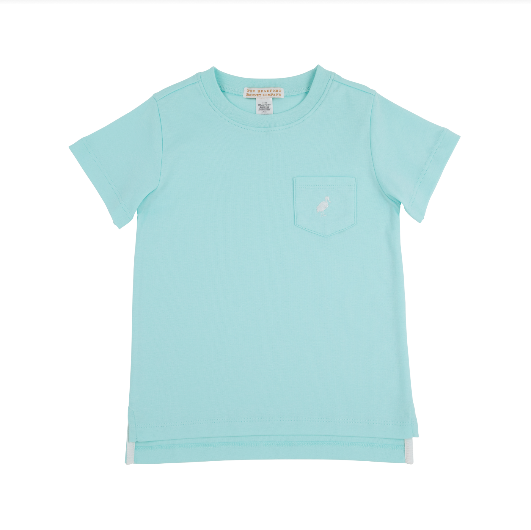 TBBC: Carter Crewneck - Edisto Egg Blue/Worth Avenue White