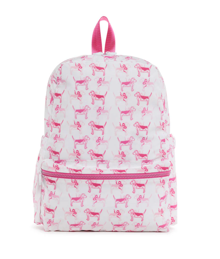 TRVL: BACKPACKER- BACKPACK PUPPY LOVE PINK