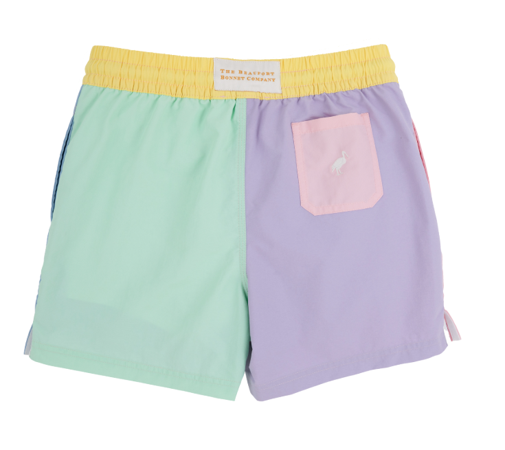 TBBC: Country Club Colorblock Trunk - Pastel Perfection