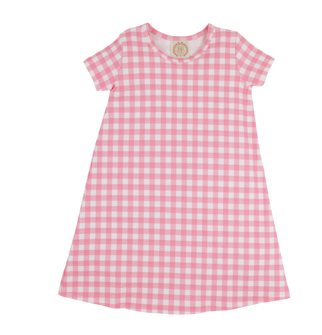 TBBC: Polly Play Dress - Hamptons Hot Pink Gingham