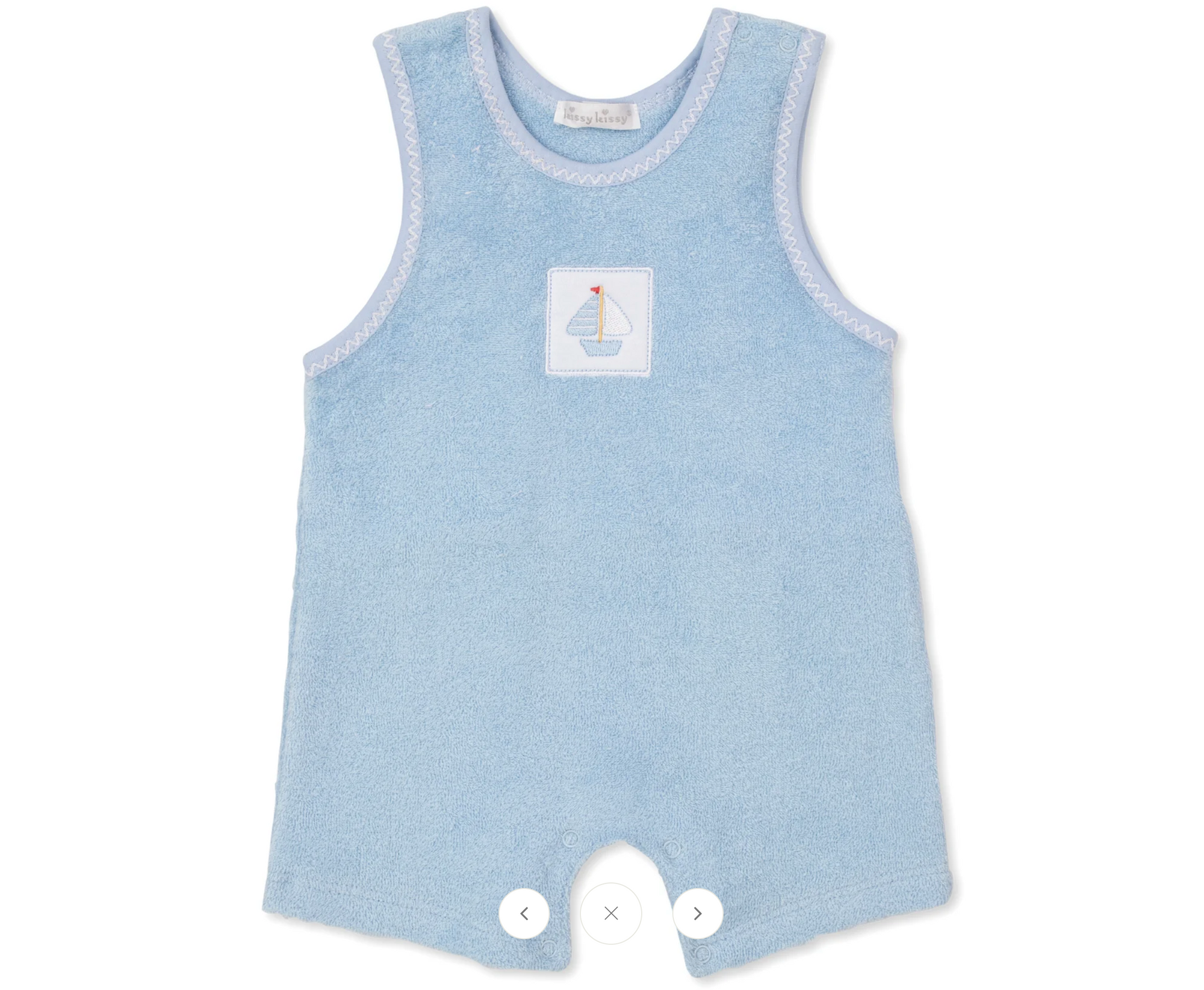 Kissy Kissy: Sailboat Terry Sleeveless Play