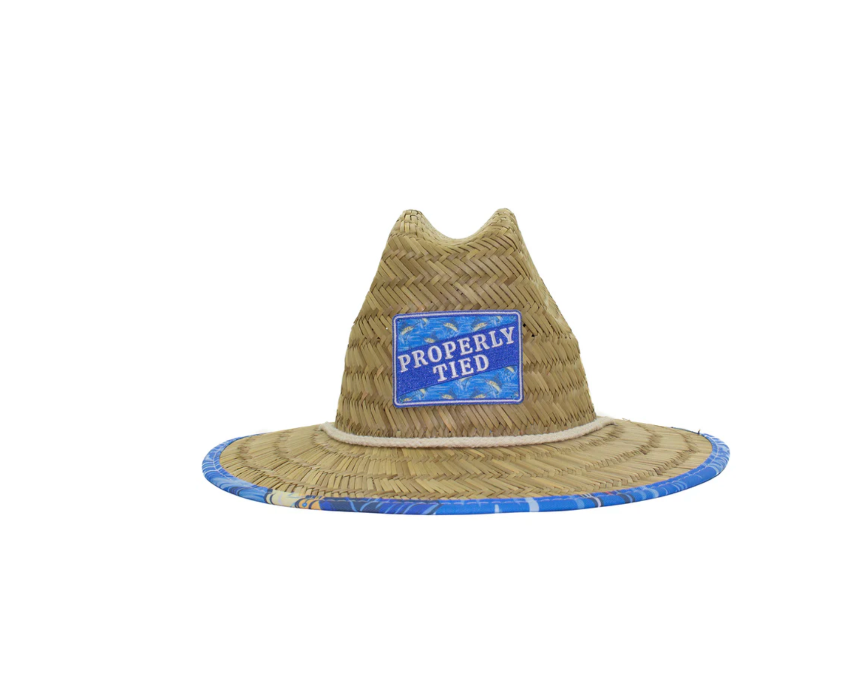 Properly Tied: Boys Cabo Straw Hat Marlin