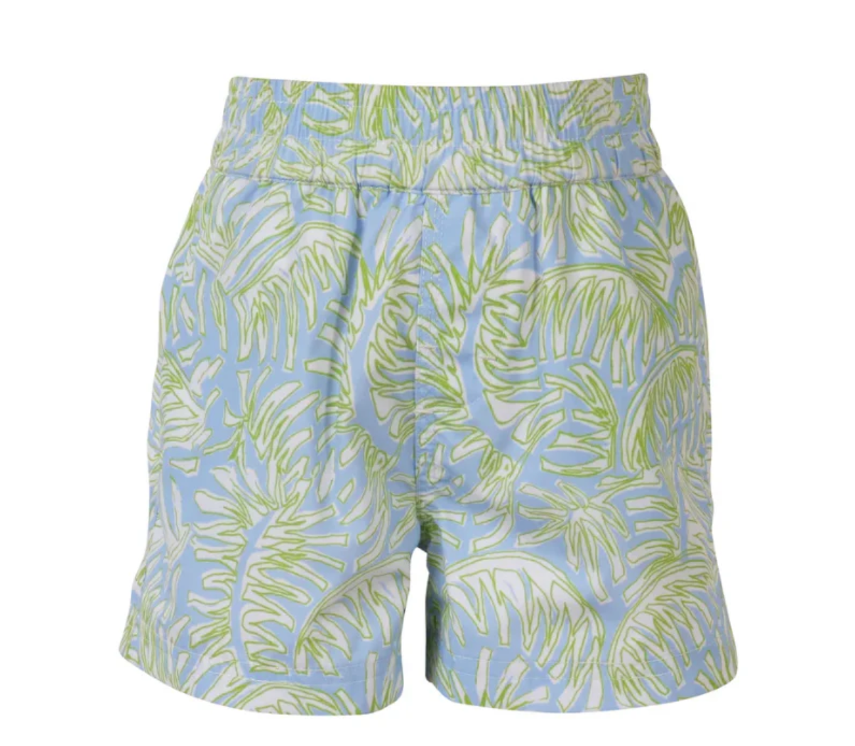 The Yellow Lamb: Sebastian Pull-On Short - Palm Beach