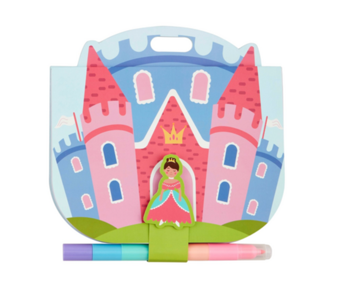 Mud Pie: CASTLE SKETCHPAD AND MARKERS SET