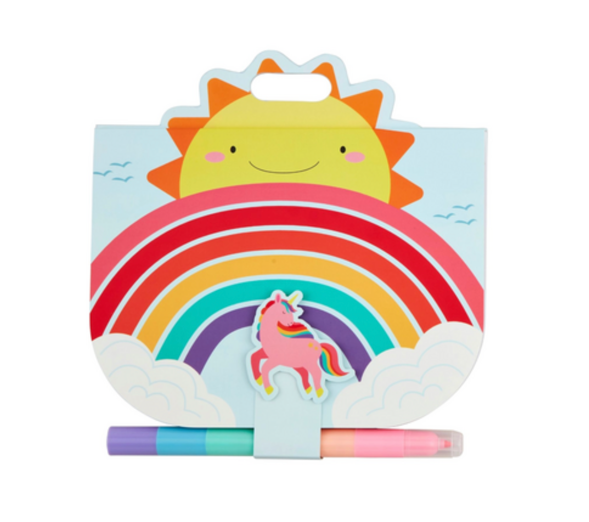 Mud Pie: RAINBOW SKETCHPAD AND MARKERS SET