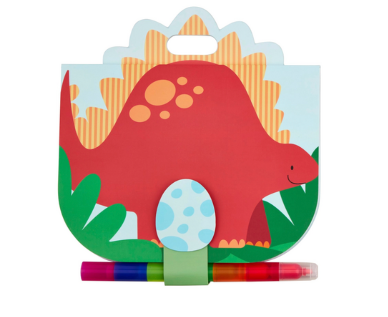 Mud Pie: DINO SKETCHPAD AND MARKERS SET