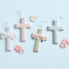Mud Pie: HAND PAINTED CERAMIC CROSSES