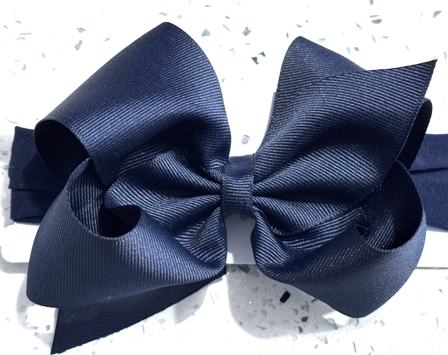 wee ones: Mini King Classic Grosgrain Girls Hair Bow on Baby Band