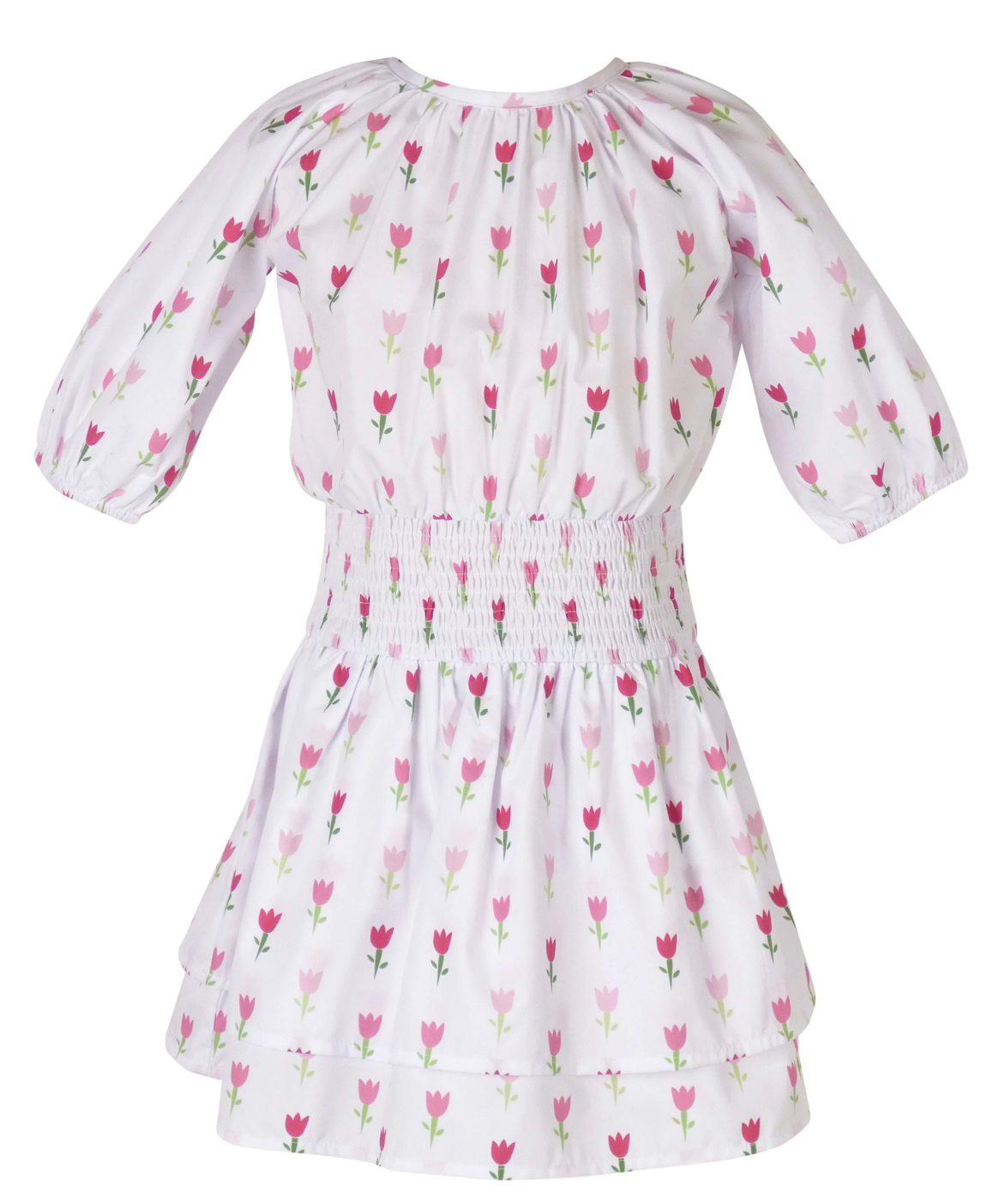 The Yellow Lamb: Scarlett Dress - Field of Pink