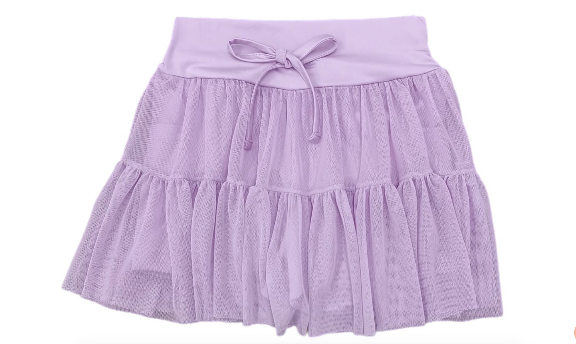 Be Elizabeth By James & Lottie: Lavender Tiered Skort