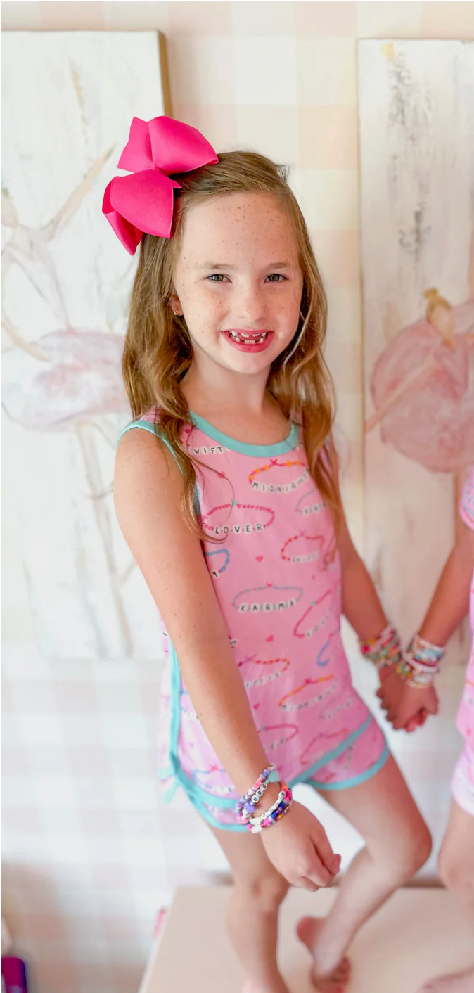 Be Elizabeth By James & Lottie: Pima Tank / Lounge Set, Friendship Bracelet