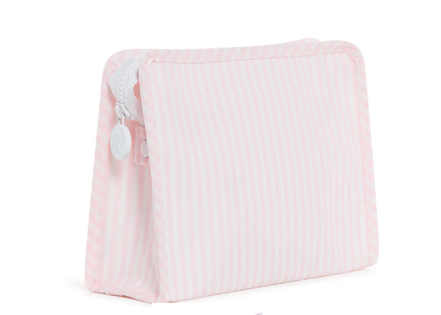 TRVL: Roadie - Pimlico Plaid Pink Large Zipper Pouch
