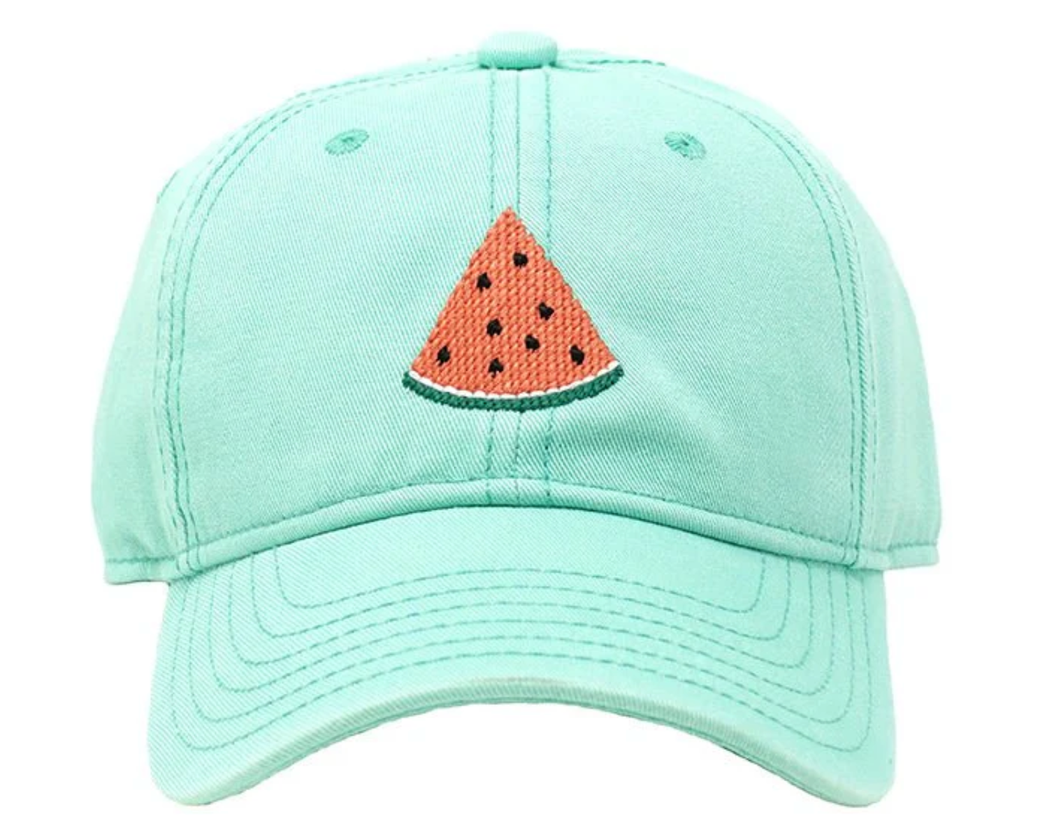 Harding Lane: Kids Watermelon Baseball Hat - Keys Green