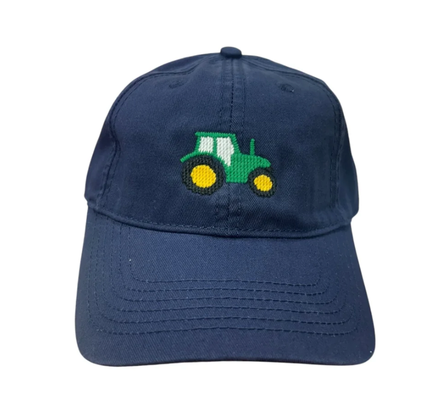 Harding Lane: Kids Tractor on Navy Baseball Hat