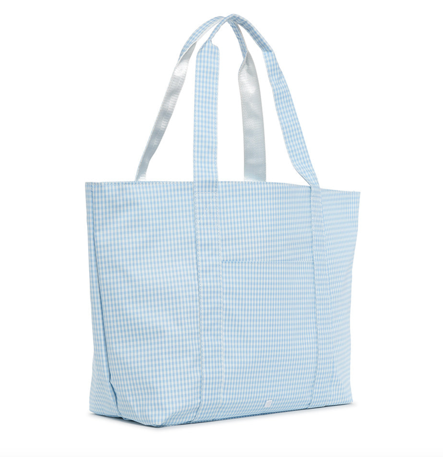 TRVL: JUMBO TOTE - X-LARGE TOTE GINGHAM MIST
