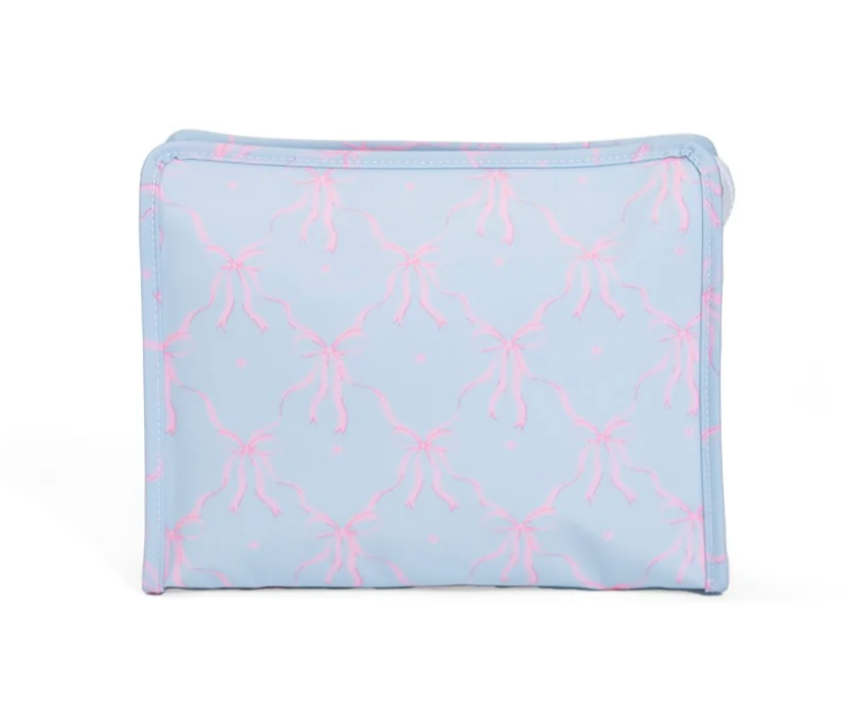 TRVL: ROADIE MEDIUM ZIP POUCH - ELOISE BOW