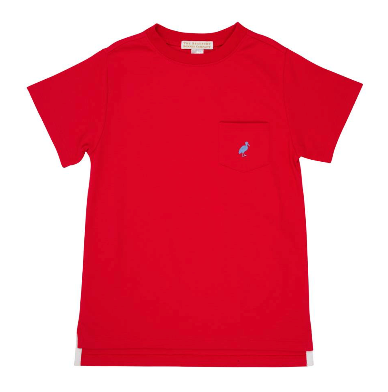 TBBC: Carter Crewneck - Pocket - Richmond Red/Park City Periwinkle