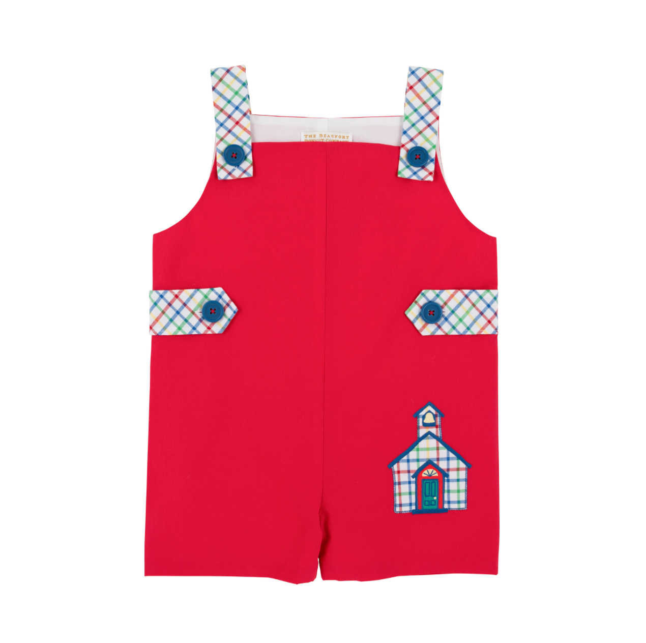 TBBC: Teddy`s Tab Jon Jon - Richmond Red/Kindness Wins Windowpane/School House