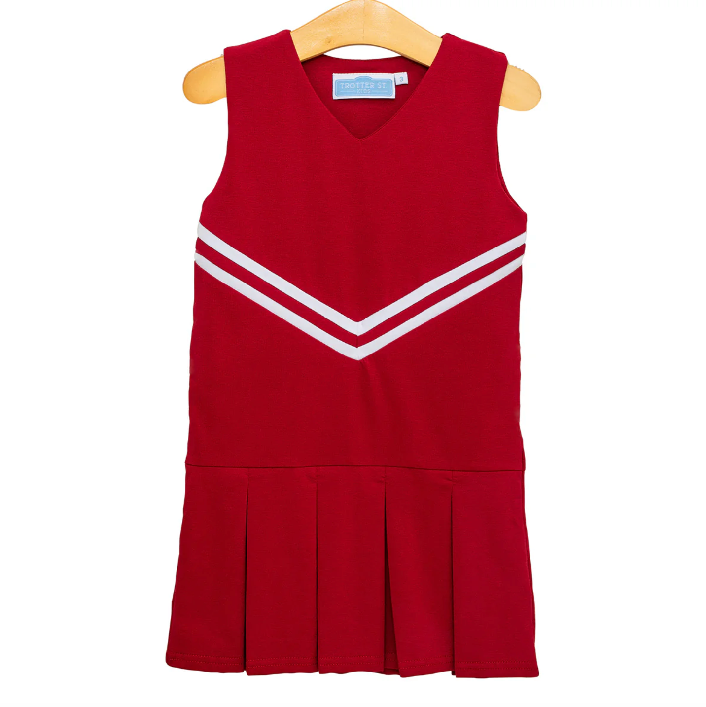 Trotter Street: Cheer Uniform Dress - Red