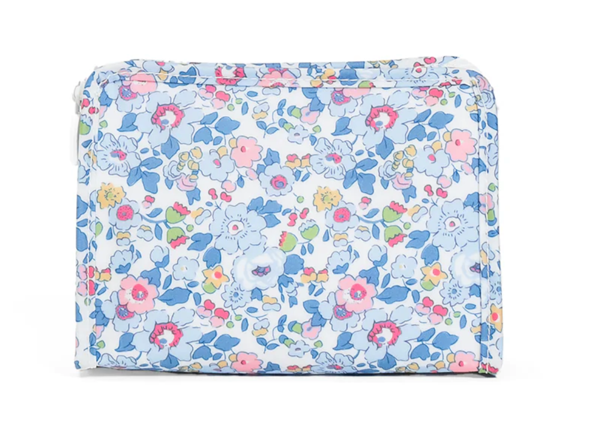 TRVL: ROADIE LARGE ZIP POUCH - BRIDGEHAMPTON FLORAL