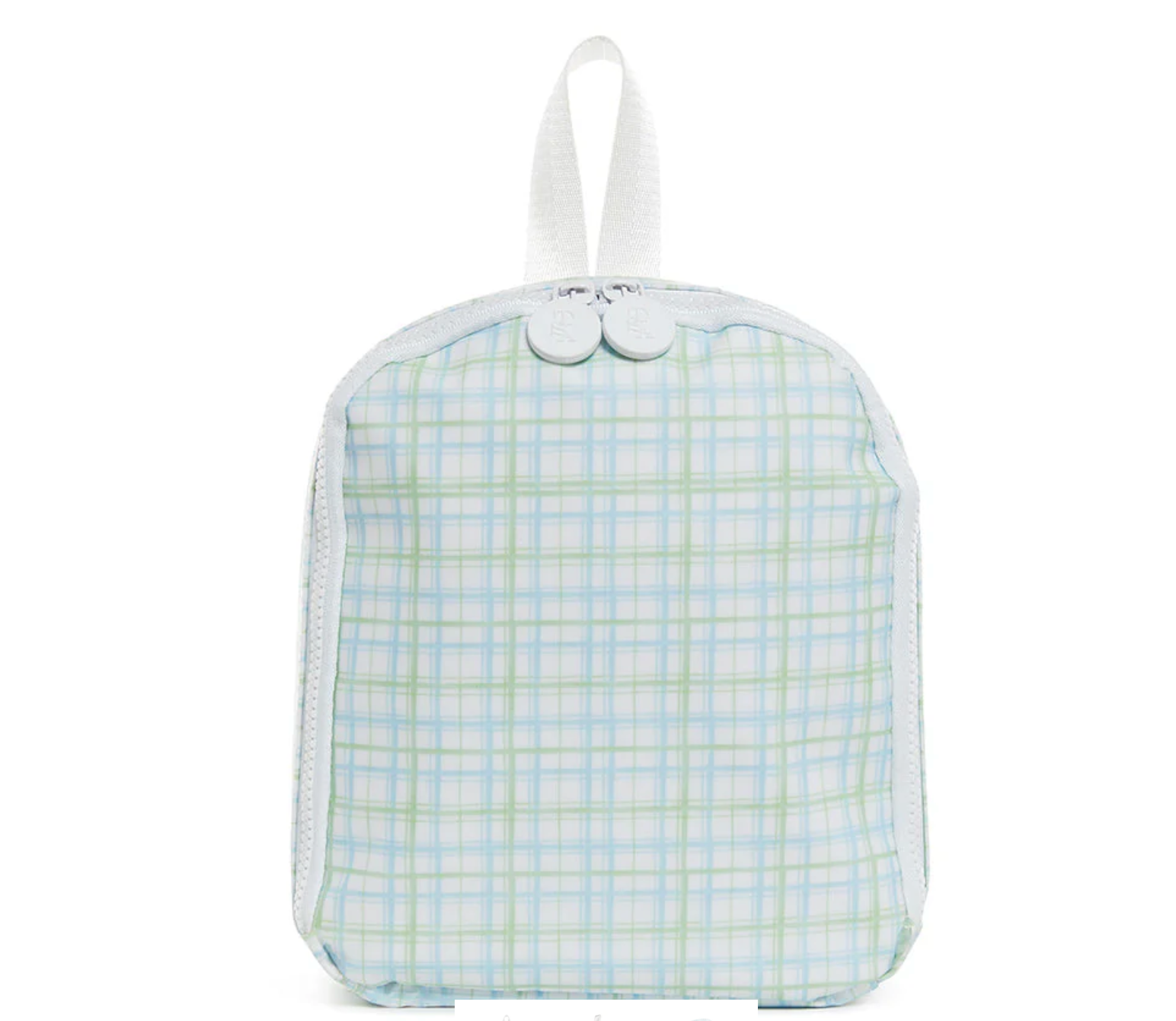 TRVL: Bring It Insulated Lunch Bag - Classic Plaid Green