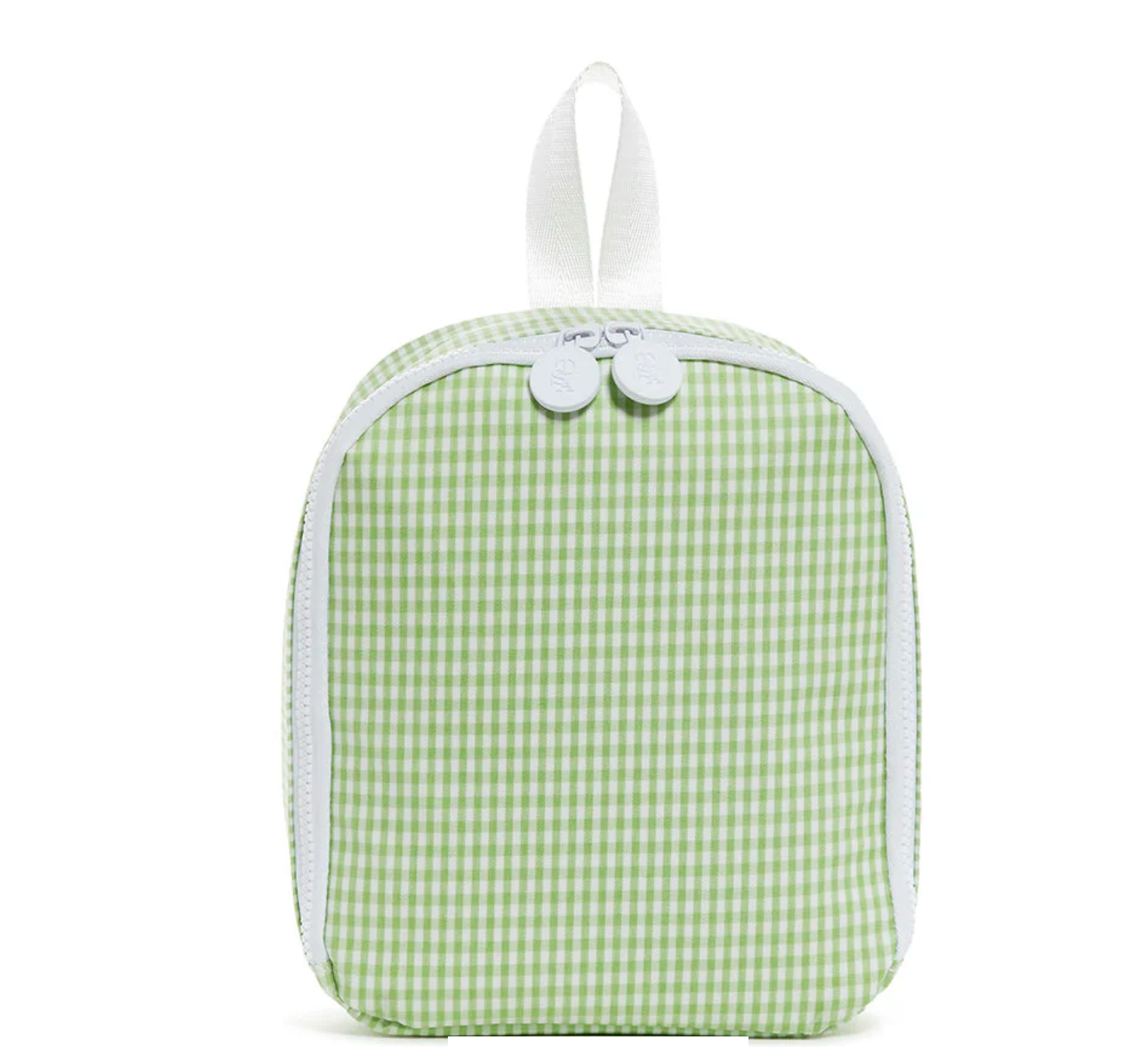 TRVL: Bring It insulated Lunch Bag - Gingham Leaf