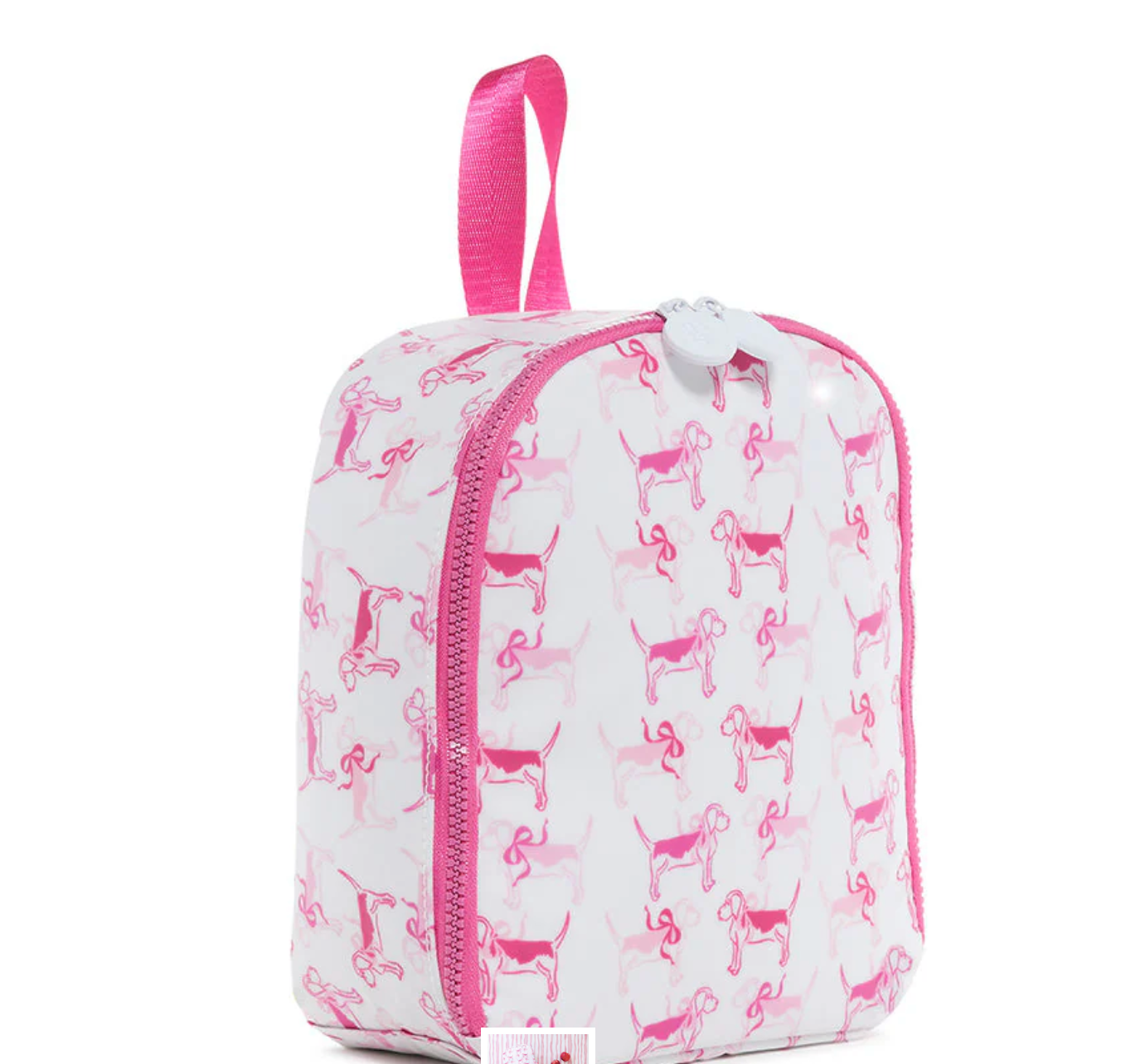 TRVL: BRING IT LUNCH BAG - PUPPY LOVE PINK