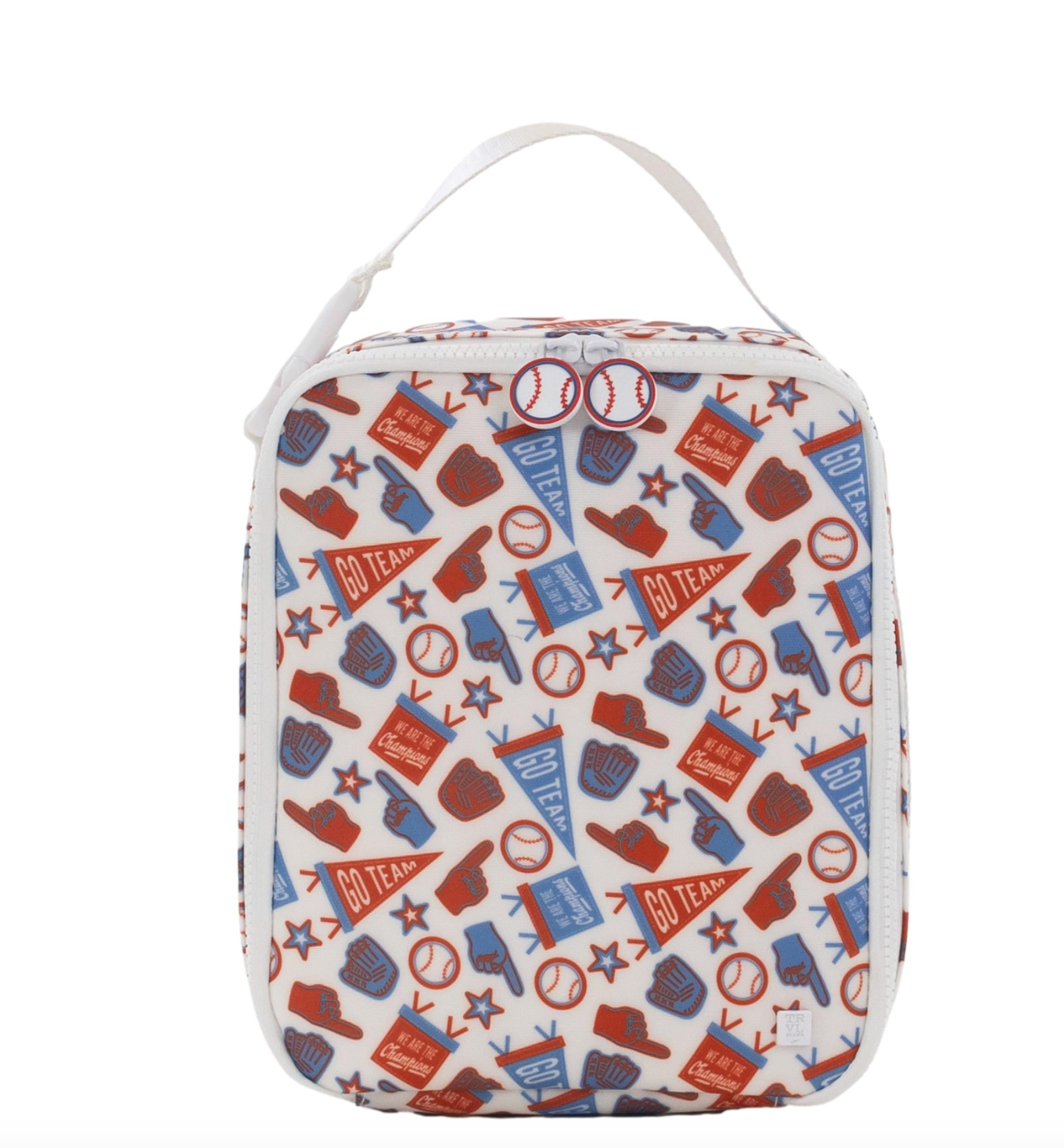 TRVL: LUNCH BOX INSULATED LUNCH BAG - PLAY BALL