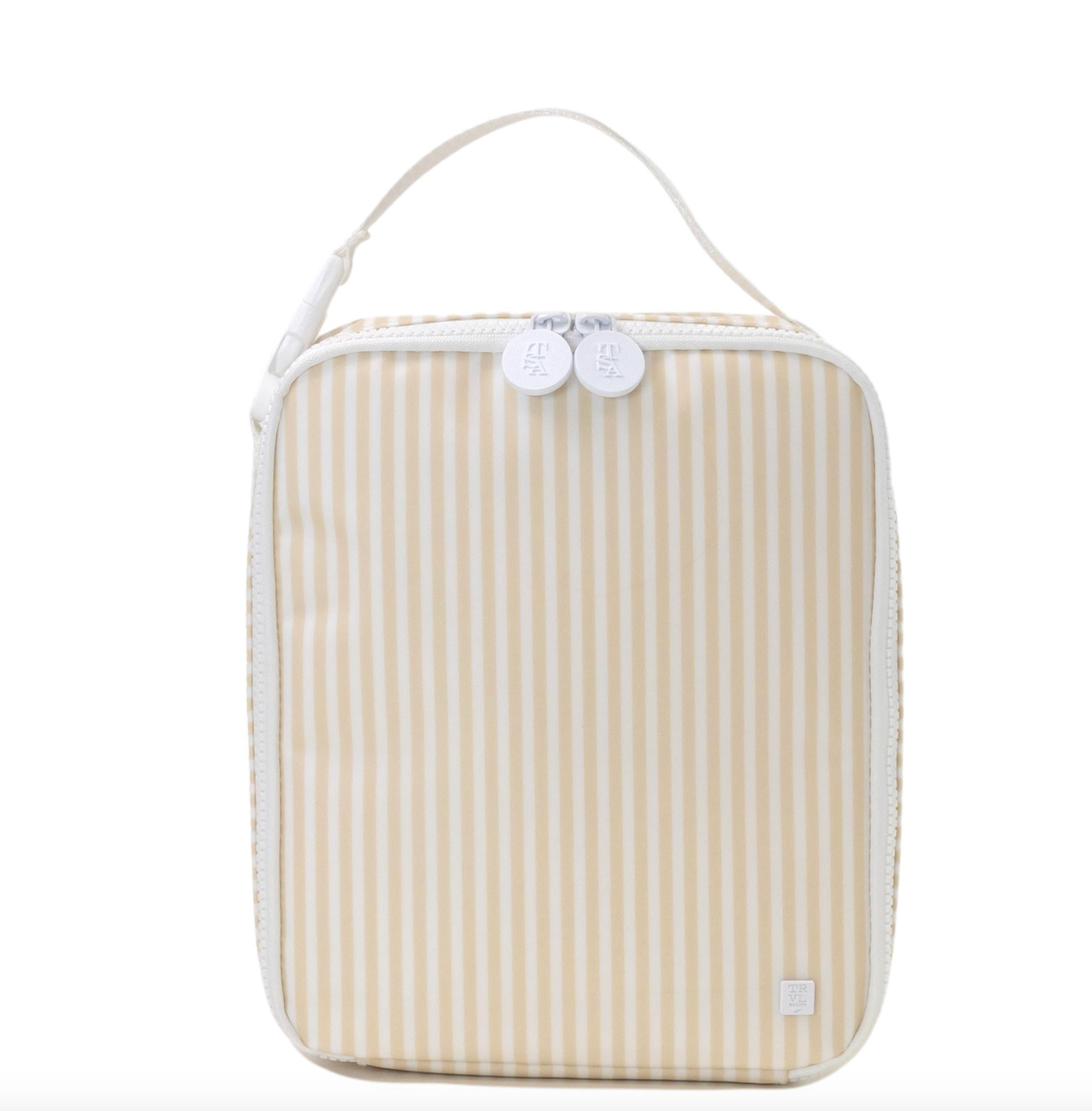 TRVL: LUNCH BOX INSULATED LUNCH BAG - PIMLICO STRIPE SAND